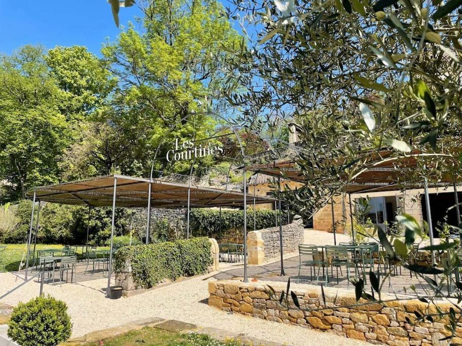 Les Courtines - Appartement de caractère à la Roque-Gageac - Les Chênes Verts Exterior foto